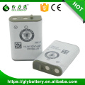 Paquet de batterie rechargeable de NiMH de cellules de la puissance élevée AAA 700mAh 3.6V 3 pour le téléphone sans fil